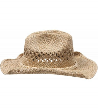 Cowboy Hats Straw Cowboy Hat - Natural - CM111QRIXCP $19.27