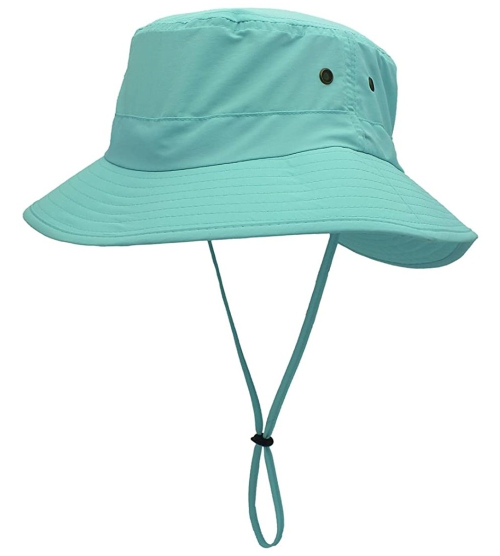 Women Lightweight Safari Sun Hat Quick Dry Fishing Hat with Strap Cool ...